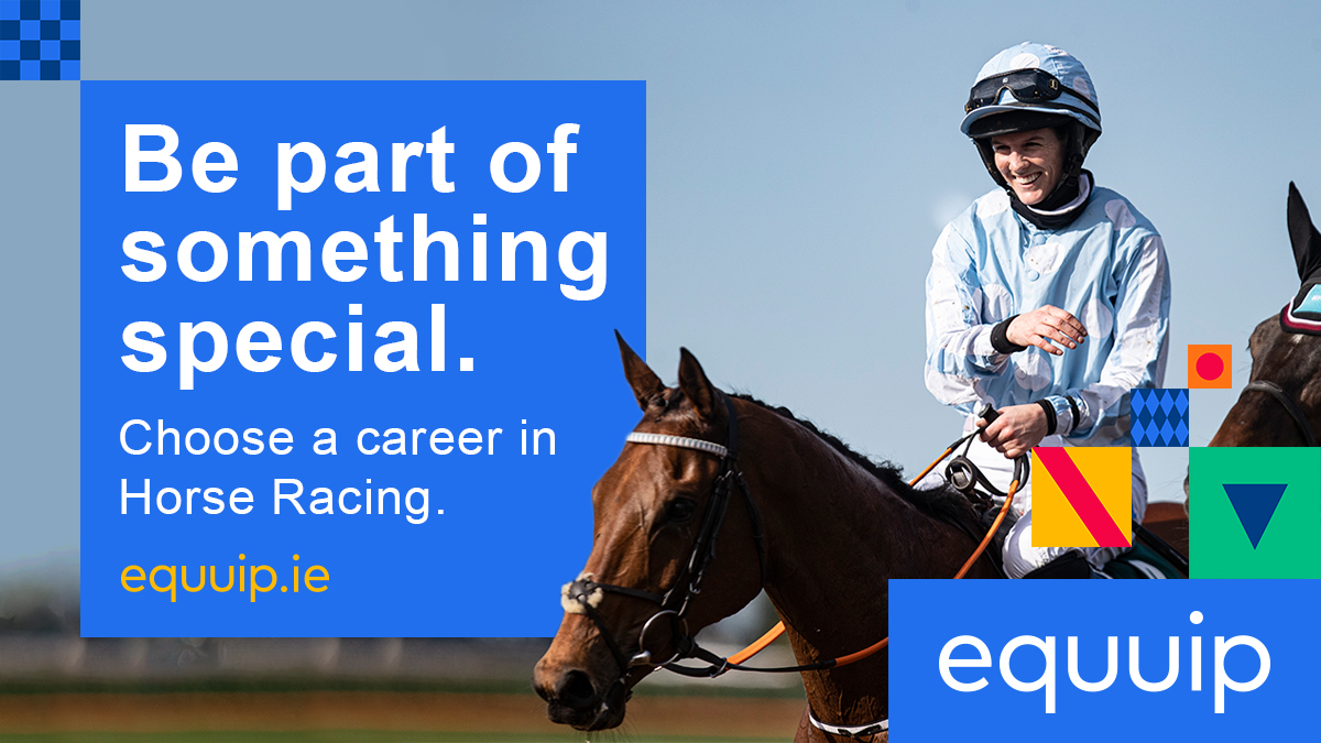 'Be part of something special'- over photo of Rachel Blackmore